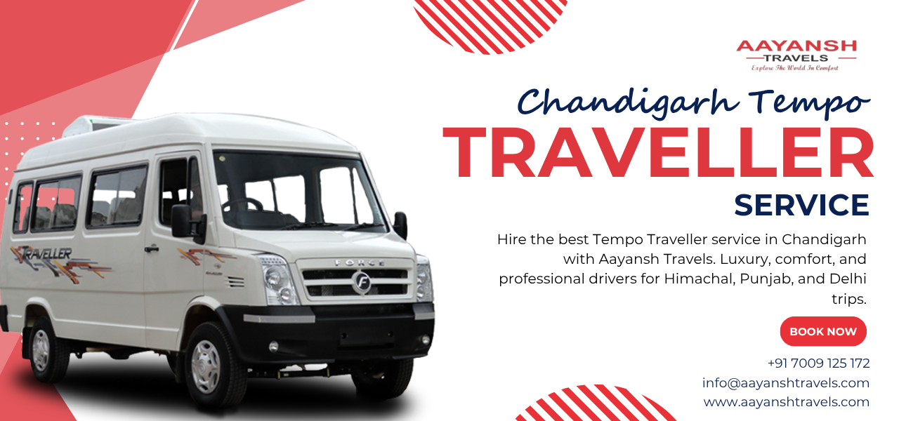 Chandigarh Tempo Traveller Service